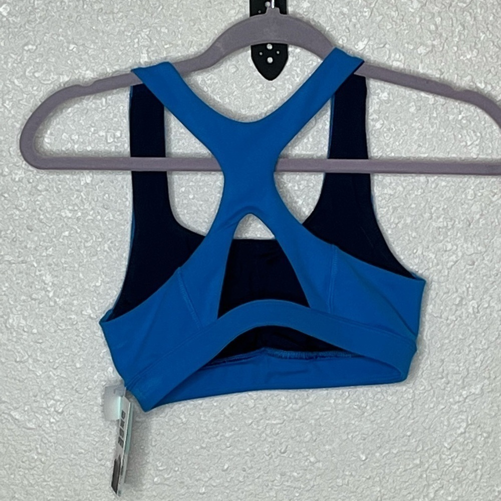 NWT DSG Blue Sports Bra Sz XS - Picture 3 of 5